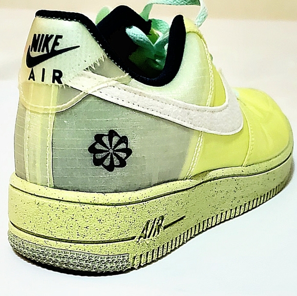 NIKE AIR FORCE 1 CRATER GS RUNNING SHOES. Sz: 7Y WOMENS Sz: 8.5 MENS Sz: 7 - Picture 9 of 15